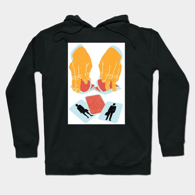 Shuffle Hoodie by Neil Webb | Illustrator